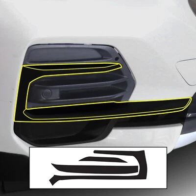 Se adapta a BMW X5 2019-2025 bisel delantero cromo eliminar calcomanía apagón película de vinilo Foto 1 de 4