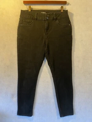 D. Jeans Black Stretch Jeggings Women’s Size 12      5 Pocket Style Cotton Blend - Image 1 of 4