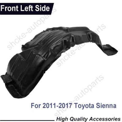 芬达衬里适用于 2011 - 2017 年丰田 Sienna 前驱动侧 TO1248163 53808010 — 第 1/4 张图片