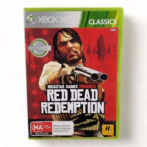 Red Dead Redemption Microsoft XBOX 360 PAL Disc with Manual & MAP TRACKED