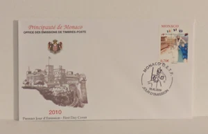 Monaco Rugby 2010 100 years 5 Nations First Day Cover - Picture 1 of 1
