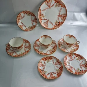 England longton CROMER floral tea set cups saucers plates - Picture 1 of 8