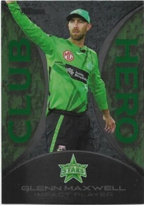 2022/ 23 Cricket Traders Club Hero Parallel (CHP18) Glenn MAXWELL Stars 53/70 - Picture 1 of 1
