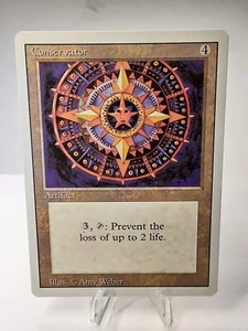 MTG - 3rd Edition - Revised - Conservator - Uncommon - LP+ NM - Picture 1 of 2