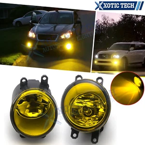 Yellow Direct Fit Halogen Fog Light Lamp Bulbs For Toyota Tacoma 2012-21 Upgrade - Picture 1 of 11