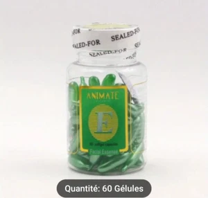 Anti Rides 60 Capsules À L'aloé Vera Et À La Vitamine E - Picture 1 of 2