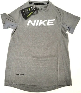 NEW Nike Pro CK3760-091 Dri-Fit Boy's Small Standard Fit Gym Training T Shirt  - Picture 1 of 2