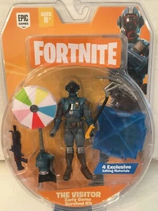 Fortnite Early Game Survival Kit The Visitor 4” Action Figure Weapon Back Bling - Picture 1 of 7