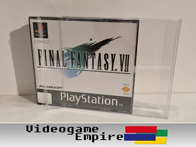 10x Protective Cases Sony Playstation 1 PS1 DOUBLE CASE Games Original Packaging Sleeves Protector - Image 1 of 4