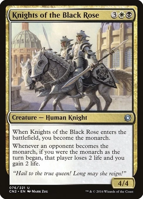 Knights of the Black Rose 1x  MtG Conspiracy: Take the Crown CN2 SP/NM - Image 1 of 1