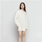 Nwt Reformation Radlee Knit Mini Dress Soft Long Sleeve Minimalist Contemporary