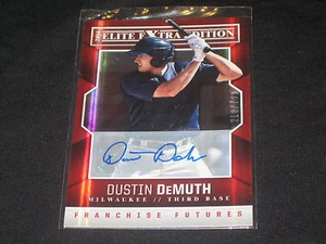 DUSTIN DEMUTH ROOKIE STAR CERTIFIED HAND SIGNED AUTOGRAPHED BASEBALL CARD - Picture 1 of 2