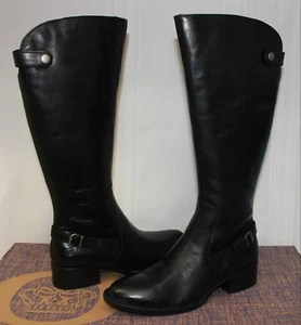 Born Women's Cupra Black Full Grain leather boots New! - Picture 1 of 6