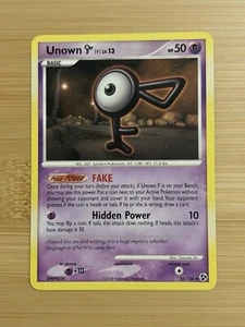 Unown F 56/106 D&P Great Encounters Regular Uncommon Pokémon Karte TCG - Bild 1 von 2