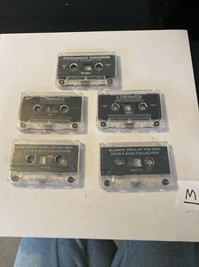5 X Random Drum & Bass Tapes Rave *M - Picture 1 of 5
