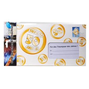 Geschenkkarte XXL mit Umschlag zur Goldhochzeit 50 Geldgeschenk Karte 121173013 - Bild 1 von 1