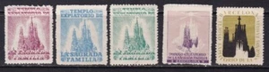 España  - Viñetas  - La Sagrada Familia - Templo Expiatorio - Imagen 1 de 2
