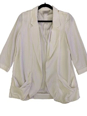 Blazer para mujer REISS drapeado frente abierto - talla mediana chaqueta kimono ropa de oficina  Foto 1 de 3