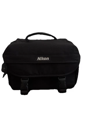 Nikon Camera Bag Black Canvas Large Photography Camera Case - Image 1 of 4