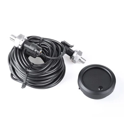 Doppelt Digital Luftdruck Manometer 0-220 PSI mit Adapter Luftfahrwerk-Kit - Bild 1 von 4