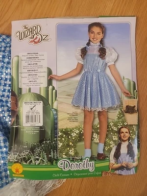 Disfraz Dorothy El Mago de Oz Deluxe Niños Rubíes Juveniles Talla M 8-10  Foto 1 de 4
