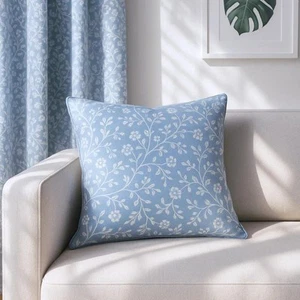 Sundour Sade Filled Cushion Denim - Picture 1 of 3