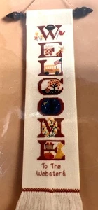 Autumn Welcome Banner Cross-Stitch Kit By Creative Moments #664 - Picture 1 of 3