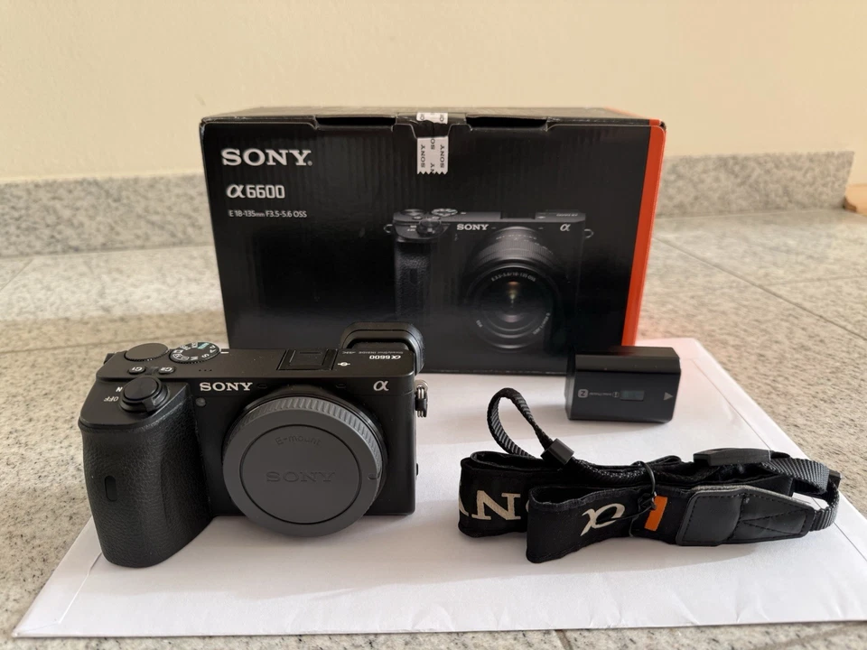 Sony Alpha A6600 Digital Kamera Nur Gehäuse - Schwarz - Bild 1 von 1