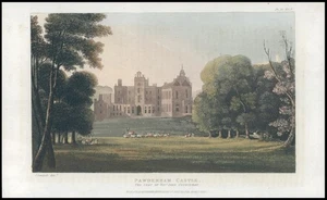 Antiguo castillo de aguatinta de la década de 1820 Exeter Devon de Ackermann (AF53) - Imagen 1 de 1