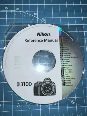 Nikon D3100 Digital SLR Camera Reference Manual on CDs - Image 1 of 2
