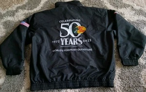 Chaqueta 50 Aniversario Bass Pro Shops ~ Gran Bordado Colorido ~ Talla L - Imagen 1 de 9