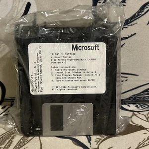 Microsoft PowerPoint For Windows Ver 4.0 11 3.5” Floppy Disks - Government RARE - Picture 1 of 5