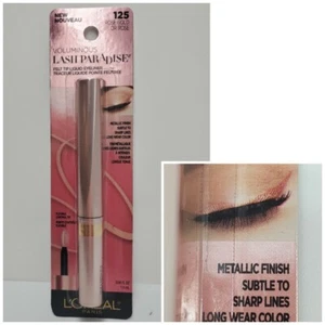 L'OREAL Paris Voluminous Lash Paradise Felt Tip Liquid Eyeliner #125 Rose Gold  - Picture 1 of 4