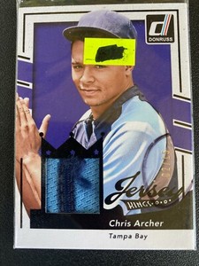 A67,184 - 2016 Donruss Jersey Kings Studio Series #JKCA Chris Archer/15
