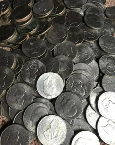 3 Münzen Lot Eisenhower Dollars - verschiedene 1 $ "IKE" Münzen gezogen aus riesigem Lot - Bild 1 von 12