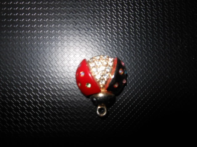 Ciondolo coccinella portafortuna - Immagine 1 di 1