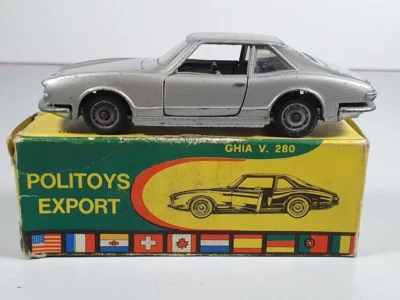 Ghia V280 n.550 Politoys Export 1/43 Con Scatola - Immagine 1 di 4