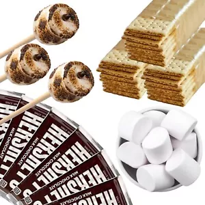 112 Piece S'mores Kit - Makes Up To 24 S'mores - Includes 30" Roasting Sticks... - Picture 1 of 6