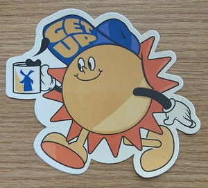 LIMITIERT Dutch Bros. Get Up Sunshine Aufkleber Aufkleber 2021 - Bild 1 von 2