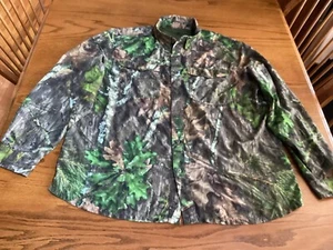 Cabela's Shirt Mens XL Button Up Mossy Oak Camo Camouflage Long Sleeve - Picture 1 of 8