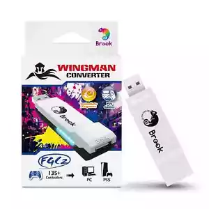 Brook Wingman FGC 2 Converter - Arcade Joystick for PS5 All Games - Picture 1 of 6