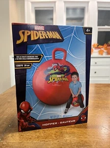 Marvel Spider-Man Hopper Bounce Ball Kids Inflatable Hedstrom 15 inch NEW - Picture 1 of 2