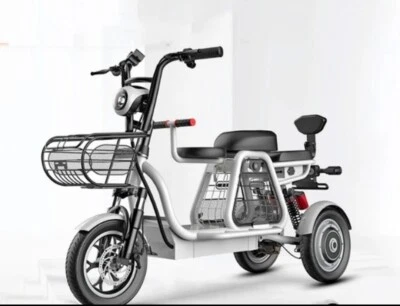 Dreirad Elektrische Scooter, Mutter - Kind oder Senioren Fahrrad, Sehr Praktisch - Bild 1 von 4