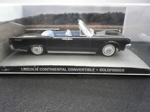 Lincoln Continental Convertible,  Goldfinger, James Bond Eaglemoss