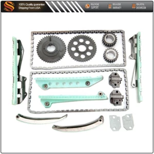 Timing Chain Kit For 93-01 Ford Lincoln Mercury 4.6L SOHC WINDSOR, ROMEO V8 - Picture 1 of 11