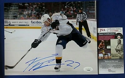 Patric Hornqvist SIGNED 8x10 PHOTO ~ NHL Hockey Autograph ~ JSA UU35889 - Image 1 of 2