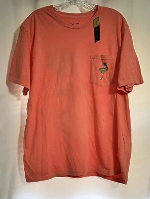 Margaritaville I Have Found Me A Home Men’s Peach Tshirt Size Large New - Image 1 of 4