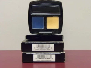 Avon True Color Eyeshadow Duo Golden Riviera Compact : Gold/Navy - NEW! - Picture 1 of 5