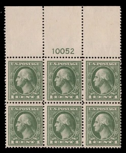 MOMEN: US STAMPS #536 PLATE BLOCK MINT OG 1LH/5NH LOT #82293 - Picture 1 of 2