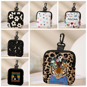 Mini Münzgeldbörse Leichtgewicht Kopfhörertasche Freundgeschenk - Picture 1 of 24